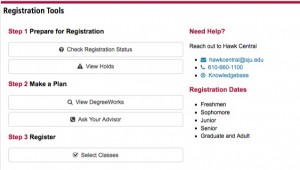 registration portlet