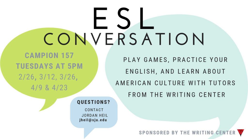 ESL Slide SJU Writing Center